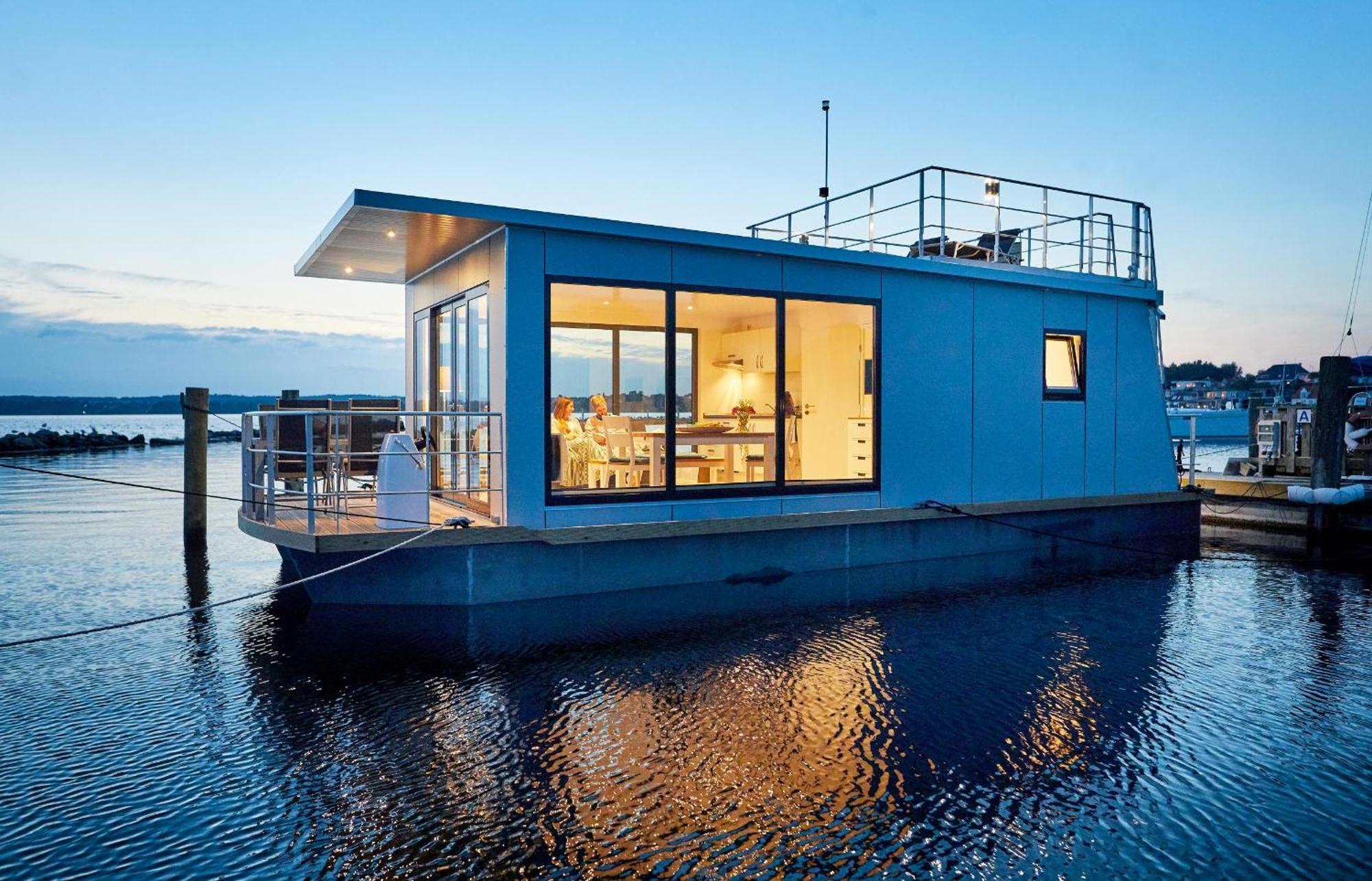 Hausboot Well - Husbad Well Villa Rendbjerg Exterior photo
